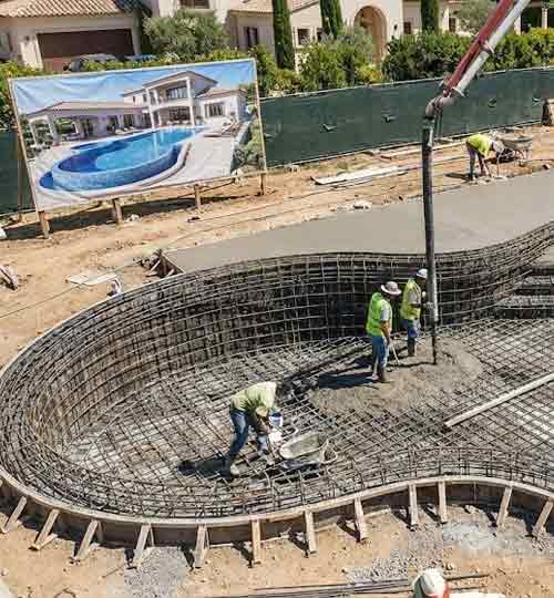 Betonarme Havuz Yapimi